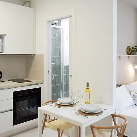 Апартаменты Poetto Studio, Private Parking, Smarttv, Park View *